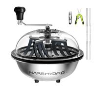 MARS HYDRO Recortadora de tazón de hoja de 13 pulgadas para hojas de plantas, brotes, ramas, raíces con cuchillas de acero inoxidable afiladas y tijeras de poda