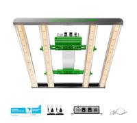 MARS HYDRO Smart FC3000 300Watt Led Cultivo, 896Pcs Diodes Samsung LM301B, Espectro Completo,Dimmable Daisy Chain Led Grow Light for Cultivo Interior 90X90cm Cobertura