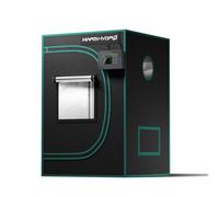 MARS HYDRO Tienda de campaña reflectante de Mylar para interiores de 60 x 60 x 90 cm, hidropónico, bandeja base extraíble