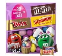 Mars M&M'S Twix & Starburst - Bolsas para huevos de Pascua (313 ml, 30 unidades)