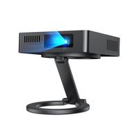 MARS Mini proyector, proyector DLP portátil Full HD 720P de películas pequeñas, proyector de películas ligero compatible con smartphone/portátil (sin función Wifi/Bluetooth)