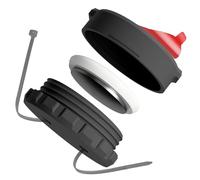 Mars Outpost | BÁSICA Funda Adhesiva & Abrazadera | Compatible con Apple AirTag Gen. 1 & 2 | Carcasa Adhesiva Resistente al Agua, Golpes y Vibraciones | EU Made