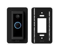 Mars Outpost EU RingWired Video Doorbell Compatible - Plate | Placa de Pared | Delgado, Fuerte y Elegante | Acabado Mate | Tarea Pesada