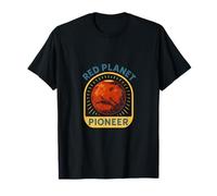 Mars Red Planet Pioneer Cool Astronauta para hombre Camiseta