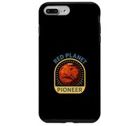 Mars Red Planet Pioneer Cool Astronauta para hombre Carcasa para iPhone 7 Plus/8 Plus