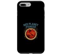 Mars Red Planet Pioneer Cool Astronauta para hombre Carcasa para iPhone 7 Plus/8 Plus