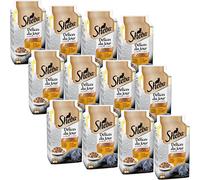Sheba Délices du Jour - Nourriture humide pour Chat Adulte - sélection à la volaille en Sauce - Sachets fraîcheur 72 x 50g