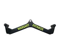 MARSAFIT Home Fitness Remo Barra en V Accesorios para Máquina de Cables Curl Bíceps Tríceps Lat Pull Bar Manija para Fuerza de Espalda Lat Pull Bar Press Ejercicios (Longitud 19")