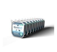 Marsavet - Comida húmeda vegana para perros - MicroBell con proteína microbiana - 9 x 300 g. Comida húmeda hipoalergénica sin cereales ni gluten. Innovador alimento vegano completo para perros.