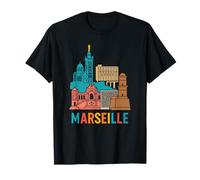 Marseille City France Camiseta
