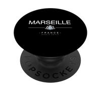 Marsella Francia Viaje a Francia Regalo de Marsella PopSockets PopGrip Adhesivo