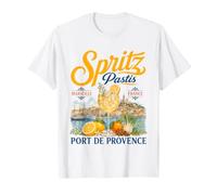 Marsella Pastis Spritz Vacaciones en la Costa de Provenza Camiseta