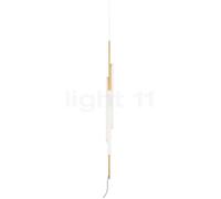 Marset Ambrosia V, lámpara de suspensión LED, dorado - 130 cm - 2.200 K