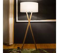 MARSET Cala P165 lámpara de pie roble/blanco perla