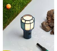 MARSET Chispa de terraza LED de batería IP44 azul