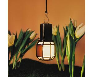 MARSET Chispa de terraza LED de batería IP44 negro