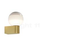 Marset Dipping Light A1-13, lámpara de pared LED, blanco/latón
