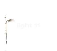 Marset Funiculi A, lámpara de pared, blanco