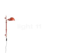 Marset Funiculi A, lámpara de pared, terracota