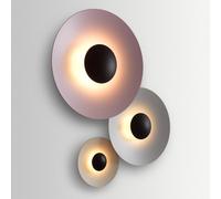 MARSET Ginger 32C aplique LED Ø32cm gris piedra