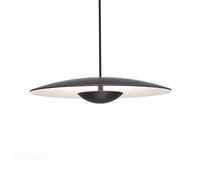 MARSET Ginger Triac LED colgante Ø32cm wenge/blanco
