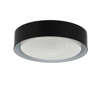 Marset Plaff-on! IP54 Lámparas de techo LED, negro - ø50 cm
