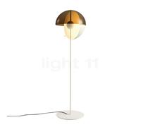 Marset Theia P, lámpara de pie LED, blanco
