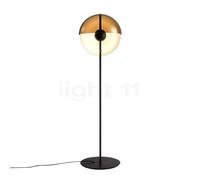 Marset Theia P, lámpara de pie LED, negro