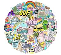 MARSFORCE Vsco Tumblr Aesthetic - Pegatinas de vinilo resistentes al agua para portátil, botellas de agua, monopatín, coche, moto, bicicleta, guitarra, maletín, snowboard, iPhone DIY Party [100 pcs]