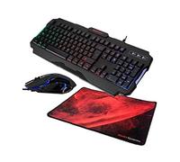 Mars Gaming MCP118PORTU teclado Ratón incluido USB QWERTY Portugués Negro