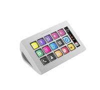 MARSGAMING MSD-One, Control Deck Slim, 15 Teclas LCD Personalizables, Pantalla LCD Ampliada, Software de Control y Plug-ins, Control Deck Compacto con Diseño Slim Ergonómico, Windows y MacOS, Blanco