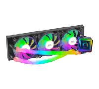 Mars Gaming ML-ULTRA360, Refrigeración Líquida CPU, TDP 650W, Espejo Infinito, 3 Ventiladores Silenciosos FDB ARGB, Tubos ARGB, Multisocket Universal, Negro