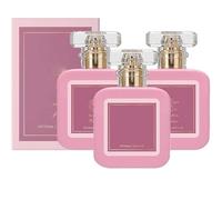 Marsh-Mallow Blush Perfume for Women, Pink Blush Shams Al Emarat Khususi Eau de Parfum Spray, Strawberry Candy Sweet Vitality Perfume, Perfumes femeninos delicados, románticos (3pcs)