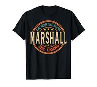 MARSHALL El Hombre El Mito La Leyenda Vintage Personalizado Camiseta