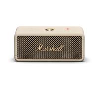 Marshall Emberton III Altavoces Bluetooth portátiles, inalámbricos, Emparejables, IP67 Resistentes al Polvo y al Agua, más de 32 Horas de Tiempo de reproducción - Crema