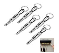 Marshall Llavero de Guitarra de Pared - 5 Piezas Soporte de Llave para Jack Rack JCM800, Montado en la Pared, Audio para Entusiastas de la Guitarra y Músicos