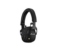 Marshall Monitor II Auriculares Inalámbricos Bluetooth con Cancelación de Ruido Activa, 30 h de batería, para Trabajar en casa, Micro Manos Libres, Negro