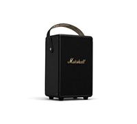 Marshall Tufton Altavoz portátil para fiestas con Bluetooth para exteriores, resistente al agua IPX2, negro y latón