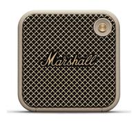 Marshall Willen Altavoces inalámbricos Bluetooth, 15 Horas de reproducción, IP67 Carga rápida a Prueba de Agua, apilable, Crema