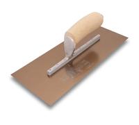 Marshalltown la Premier Line 4468DF 30,48 cm por 12,7 cm oro DuraFlex llana de acero inoxidable madera HDL