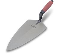 MARSHALLTOWN Paleta de albañil Philadelphia, 279 x 140 mm | Recoge y Extiende el Mortero, Hoja de 279 x 140 mm, Acero al Carbono Forjado, Mango DuraSoft, 19 11FG