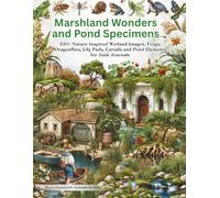 Marshland Wonders and Pond Specimens Cut Out and Collage Book: 220+ Nature Inspired Wetland Images, Frogs, Dragonflies, Lily Pads, Cattails and Water ... Scrapbooking, Mixed Media and Paper Crafts