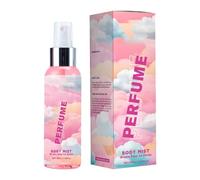 Marshmallow Perfume, Candy Floss Body Mist Spray, Long-Lasting Sweet Scented Fragrance, 100ml Romantic on Women, Ideal for Daily Wear, Date Night, Wedding, Evening Out
