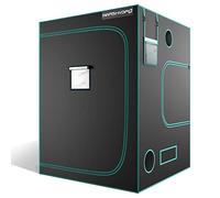 MarsHydro Growbox 150 x 150 x 200 cm, tienda de cultivo, armario reflectante, aireado, impermeable, con ventana para cultivo en casa, cultivo de plantas