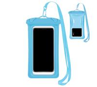 Marspazio per telefono cellulare impermeabile - borsa a secco galleggiante con cinturino regolabile | coperchio touch sensibile per il viaggio in spiaggia per nuoto si adatta ai telefoni cellulari da