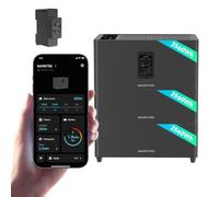 Marstek Jupiter C Plus Sistema solar para balcón con batería e inversor, Batería LFP de 7,68 kWh, Control por app, 4 MPPT 2,4 kW entrada FV / 800 W salida a red, IP65, Plug & Play, 6000 ciclos