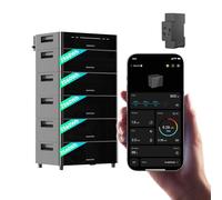 Marstek Venus D 12800 Wh Sistema solar para balcón con batería ampliable y microinversor - 4 MPPT, Entrada FV de 4 kW y salida de 2,2 kW, Ampliable hasta 15,36 kWh, IP65, Control por app, Plug & Play