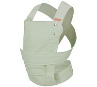 marsupi Breeze Mochila Portabebés - Para Bebés y Niños Hasta los 15 kg - Ligera y Aireado, Con Sistema de Sujeción Fácil y Resistente - Algodón Orgánico-Pistacho L
