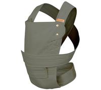 marsupi Mochila Portabebés - Para Bebés desde Recién Nacidos y Niños Hasta los 15 kg - Ligera y Compacta, Con Sistema de Sujeción Fácil y Resistente - Algodón Orgánico - Oliva XL