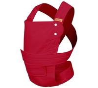 marsupi Mochila Portabebés - Para Bebés desde Recién Nacidos y Niños Hasta los 15 kg - Ligera y Compacta, Con Sistema de Sujeción Fácil y Resistente - Algodón Orgánico - Rubí S/M